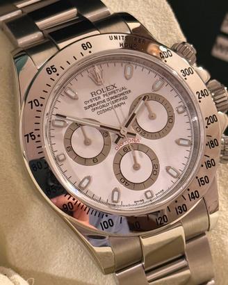 Rolex Daytona 116520 white bianco