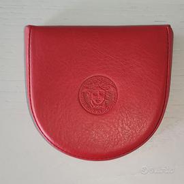 Portamonete fiches pelle rossa di Versace-Campione