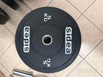 COPPIA DISCHI BUMPERS DA 5 KG