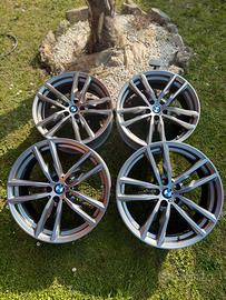 CERCHI IN LEGA 19 BMW M SPORT X3 X4 ORIGINALI
