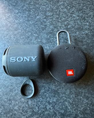 Casse Sony e Jbl