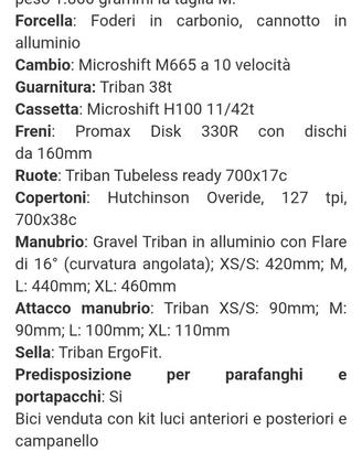 Bici gravel Triban GRVL120 XL