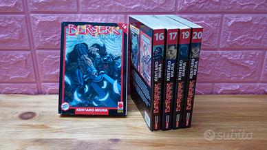 Manga berserk Collection 16 17 18 19 20, 5 fumetti