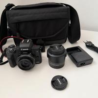 canon m50 kit + ef-m 22 mm