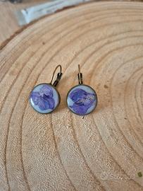 orecchini Purple