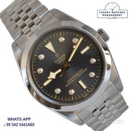 TUDOR Black Bay 36 Factory black diamonds Full Set