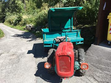 Trattore PGS con motore Lombardini