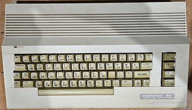 Commodore 64C + Datassette + Alim. + Adatt. SCART