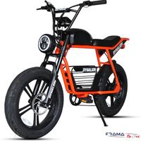 Fat bike elettrica RT3 Dynalion 750W Arancione