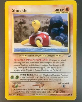 Shuckle mazzo neo Revelation