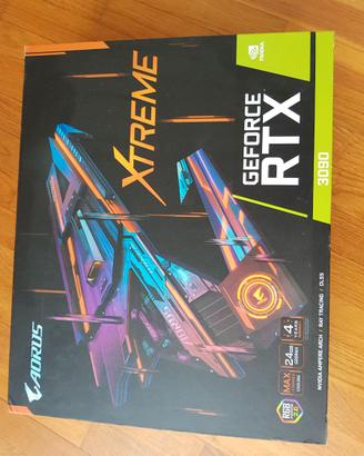Nvidia Geforce RTX 3090 24gb GDDR6X Aorus Extreme