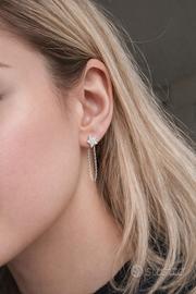 orecchini stella catenella argento 925