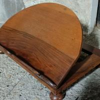 Leggio antico noce