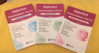 AlphaTest COMUNICAZIONE - TOLC-SU  (kit 3 volumi)