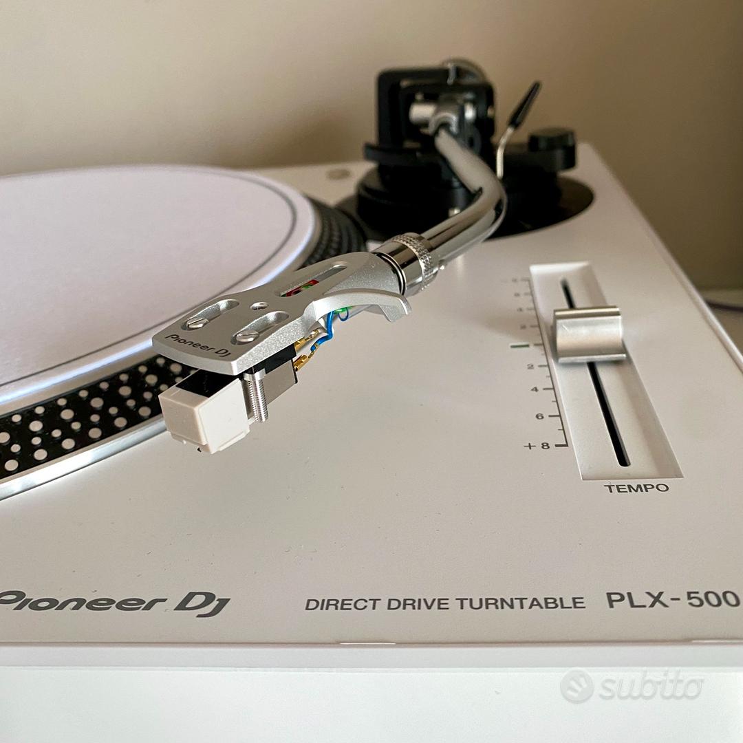 Pioneer Giradischi dj series plx 500 w bianco GIRADISCHI 