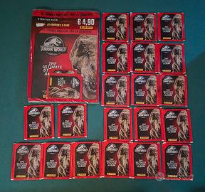 Jurassic World Panini, The Ultimate sticker album.