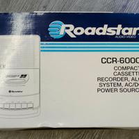 Registratore vintage compatto cassette 