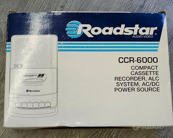 Registratore vintage compatto cassette 