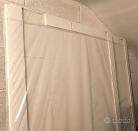 pannelli in legno bianco per soggiorno