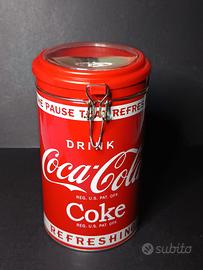 Contenitore ermetico a cilindro Coca Cola
