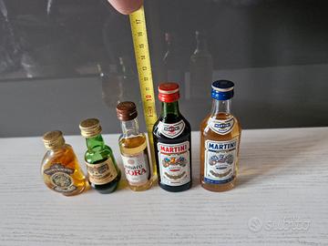 bottigliette mignon da collezione 