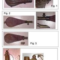 Fiaschette per avancarica antiche originali