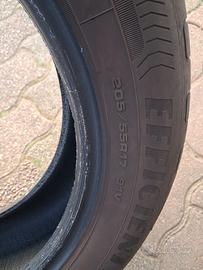 coppia pneumatici Goodyear  205/55 r17 50%
