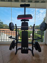 Panca pesi multifunzione