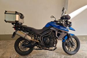 Triumph Tiger XRX + tris di borse + scarico arrow