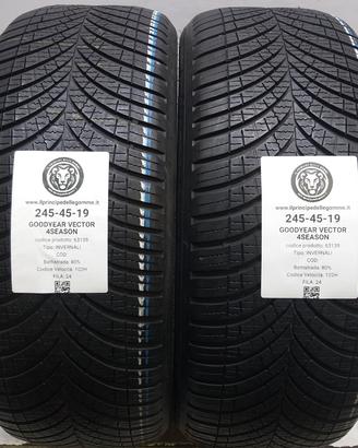 2 GOMME 245 45 19 GOODYEAR A63139