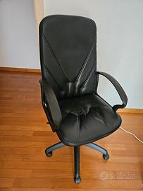 sedia da ufficio ecopelle 