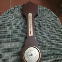 Orologio da muro d'epoca in legno anni 70-80 