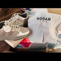 Scarpe hogan argento