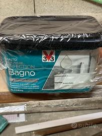 Vernice per piastrelle v33 bianco piuma satinato