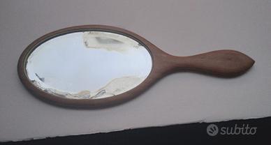 specchio anni 20 con manico