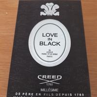 Profumo creed love in black 75ml