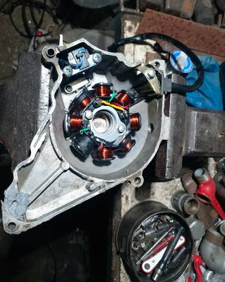 statore a 8 bobine per pitbike