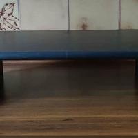 Supporto TV mensola legno laminato nero