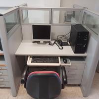 Scrivanie postazioni PC