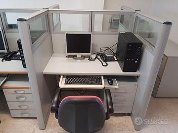 Scrivanie postazioni PC