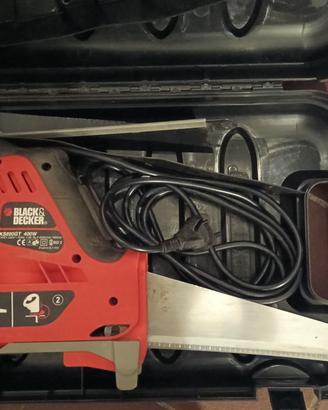 sega elettrica black & decker
