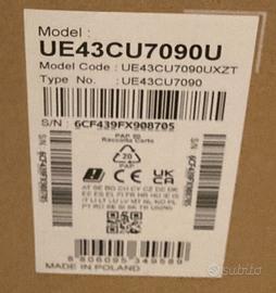 Scheda madre TV samsung ue43cu7090u