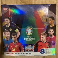Box Carte topps Europei di Calcio 2024 nuova