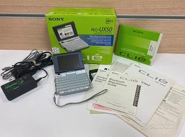 Sony Clié Pegux50 wifi e bluetooth batteria funzio