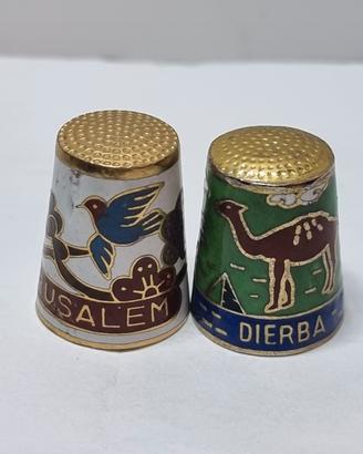 Ditali smaltati vintage