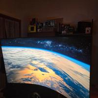 Samsung Odyssey Ark monitor 55 pollici 4k