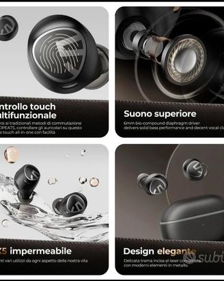 Auricolari bluetooth/wireless  NUOVI MAI USATI