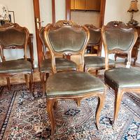 Set 6 sedie in stile Luigi Filippo