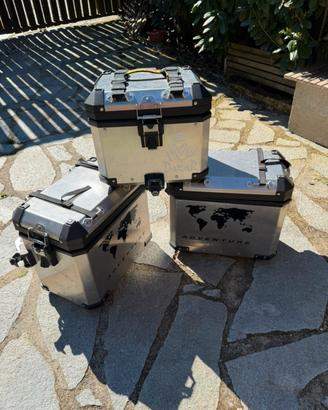 Tris borse originali BMW GS Adventure 1200/ 1250