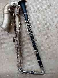 Clarinetto in sibemolle e sax contralto 